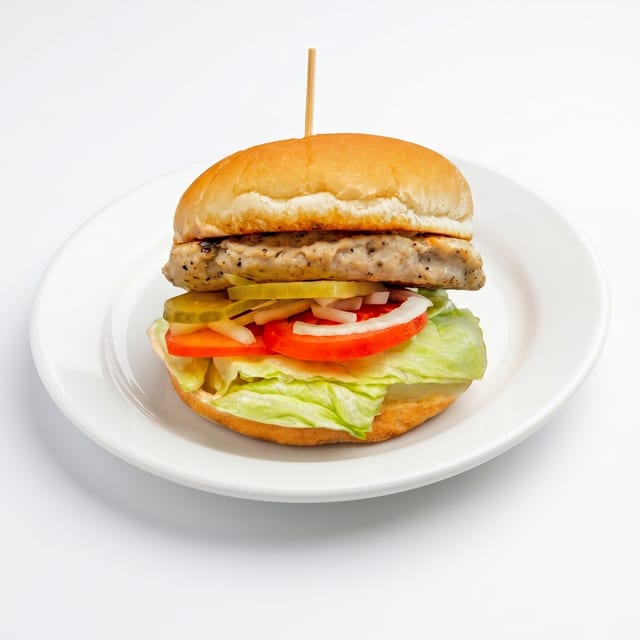 1/4 LB Turkey Burger.