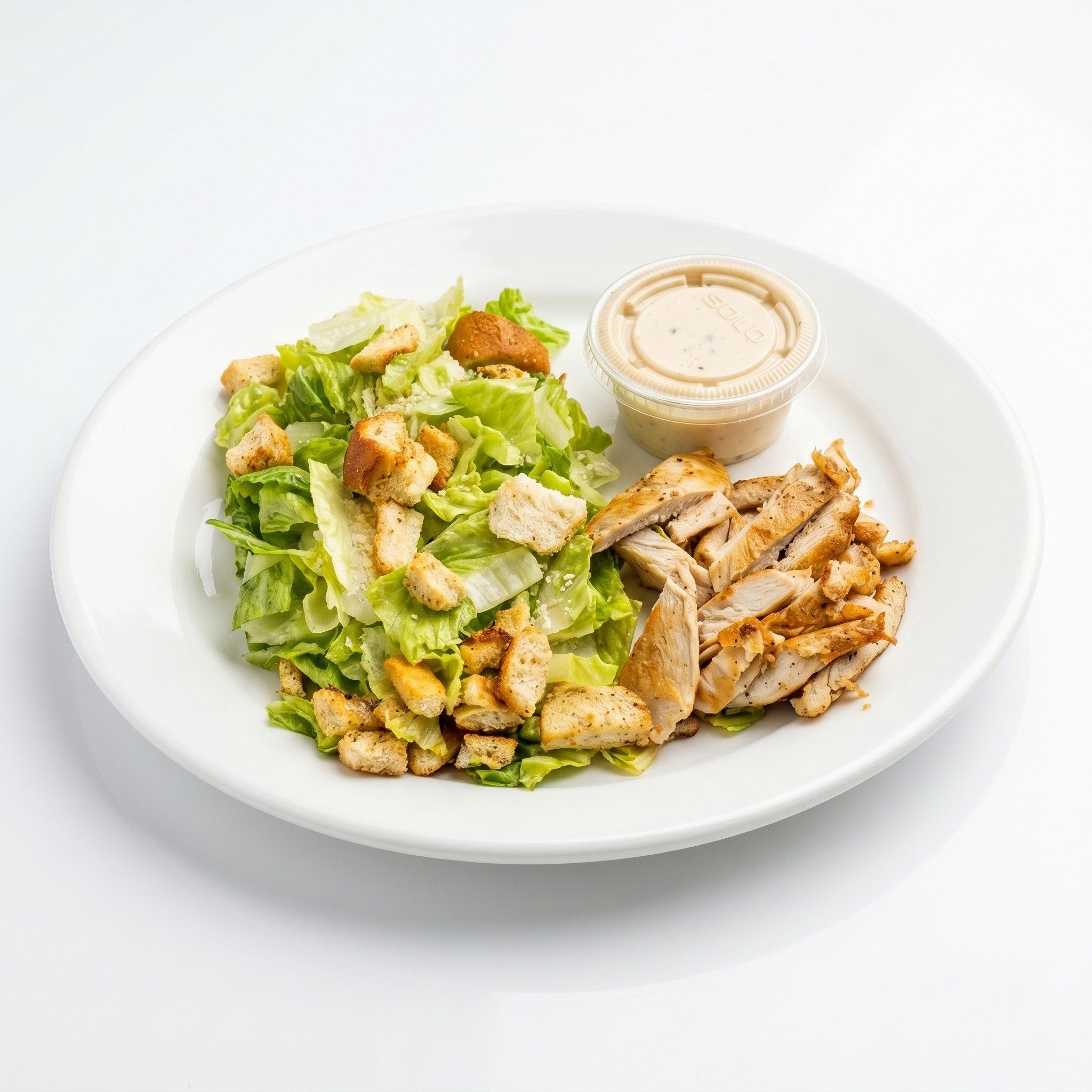 Caesar Salad With Chicken.