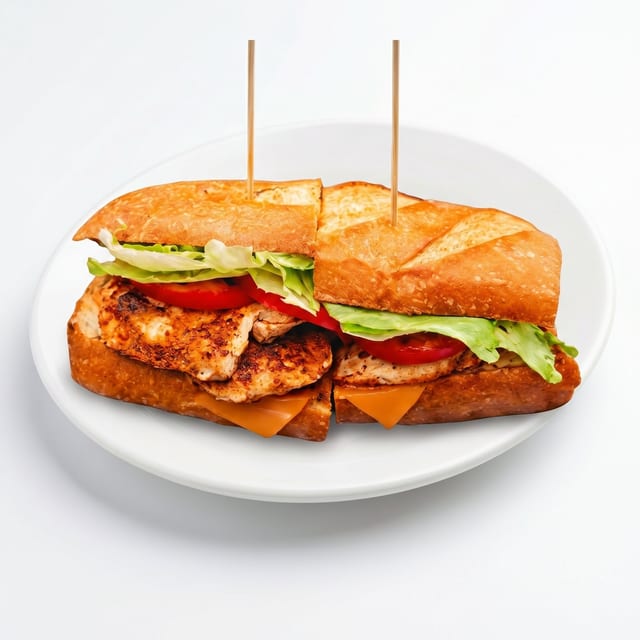 Spicy Cajun Sandwich.